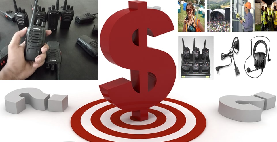 Giá thuê máy bộ đàm rẻ nhất tại Địa Long